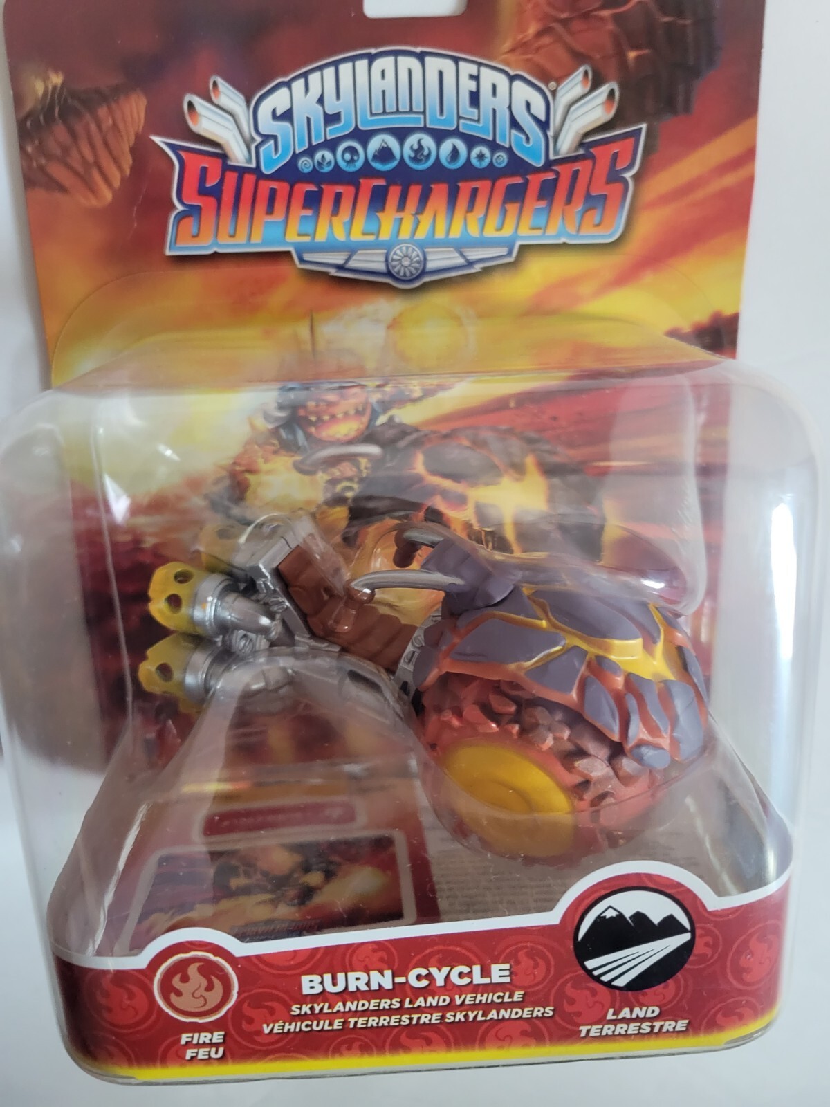 Activision, Burn Cycle, Skylanders Super Chargers Vehicle Pack NIB