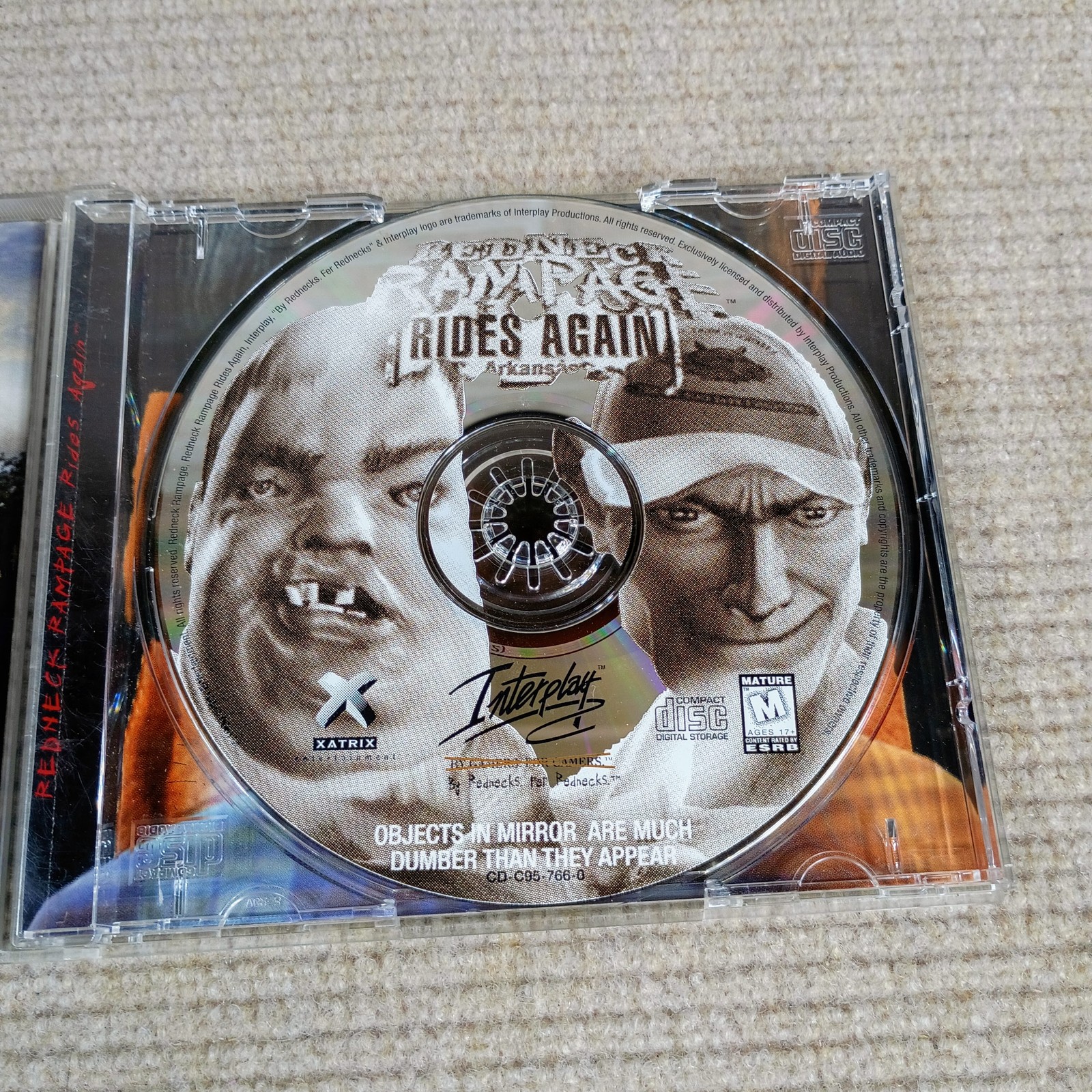 Redneck Rampage Rides Again Arkansas PC CD-ROM Game Interplay Productions M