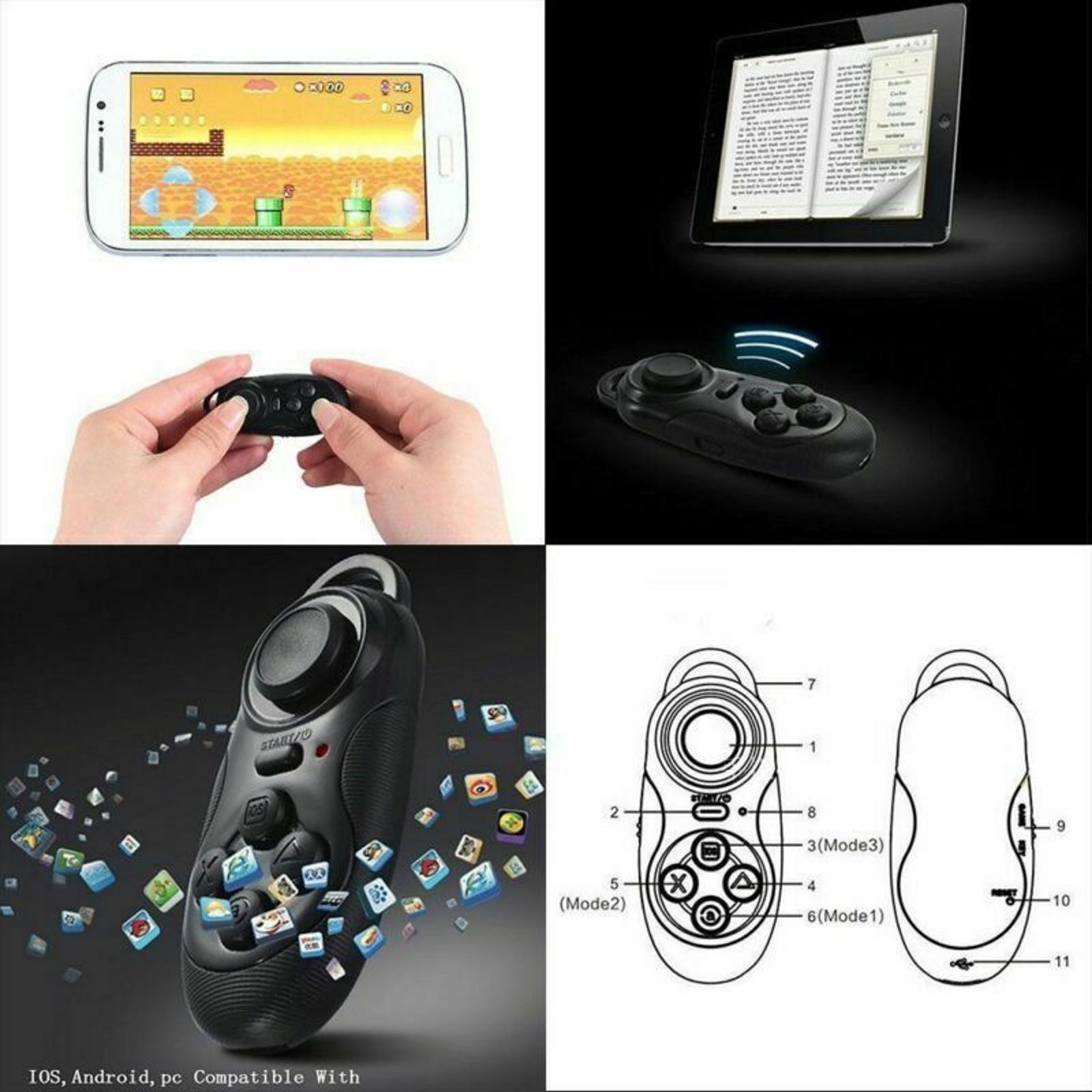 Game Controller Remote Control Gamepad For IOS/Android Smartphone Joystick G