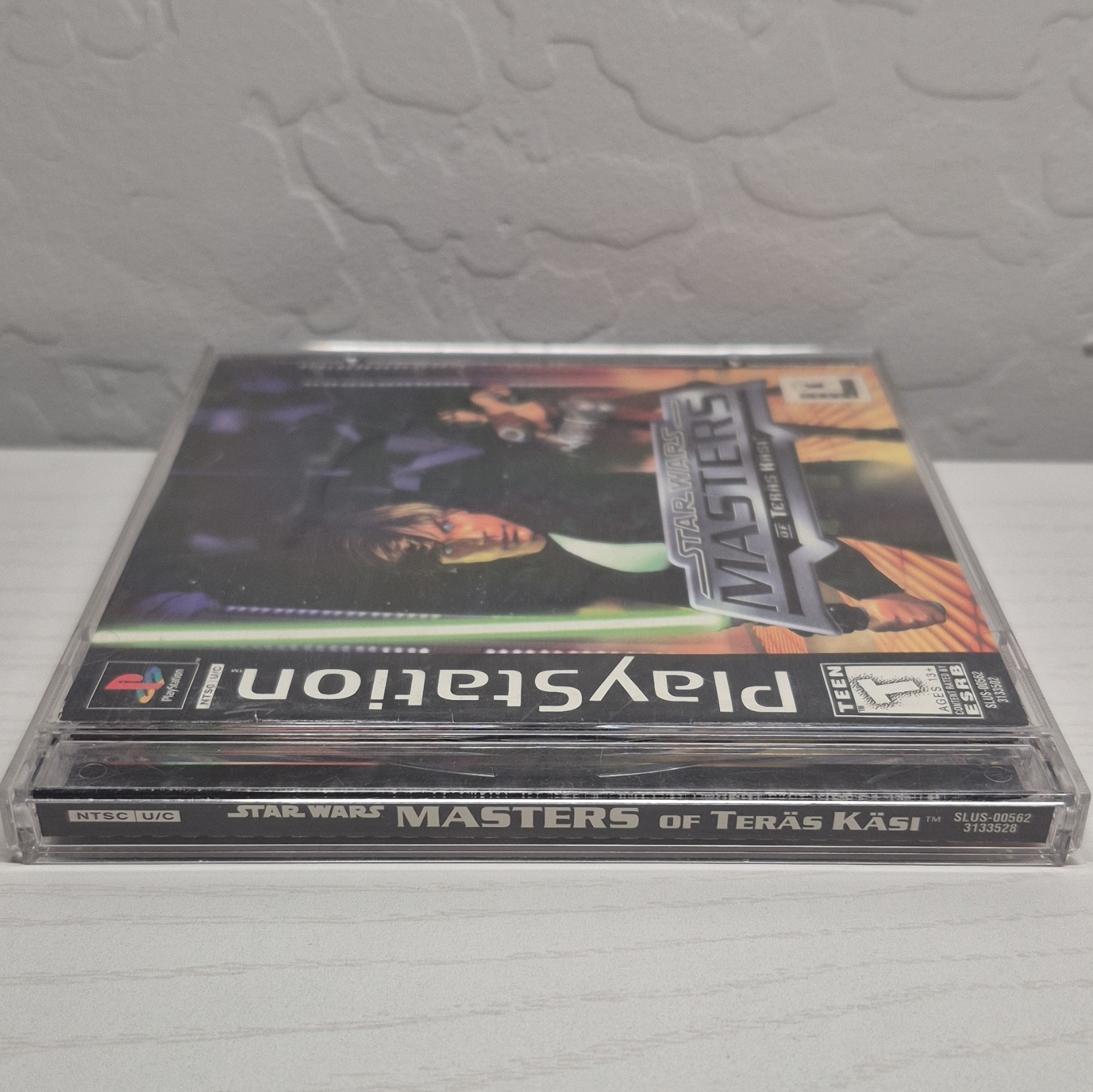 LucasArts Star Wars Masters of Teräs Käsi PS1 Fighting T 1997 NTSC-U/C
