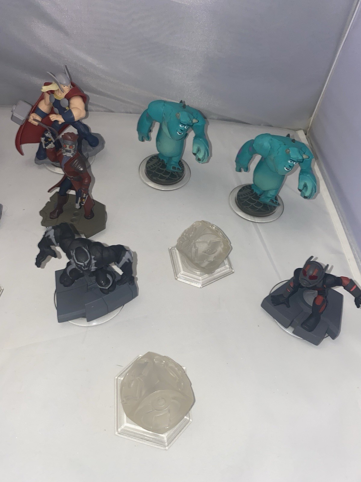 Disney Infinity Mixed Character Lot – Marvel Super Heroes + Monsters Inc.