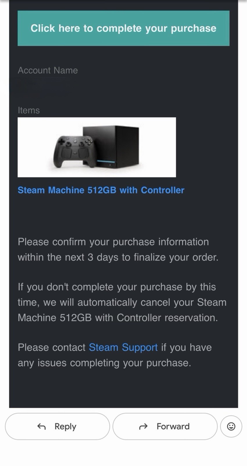 Steam Machine 512GB Valve PC *PRESALE* – WITH CONTROLLER