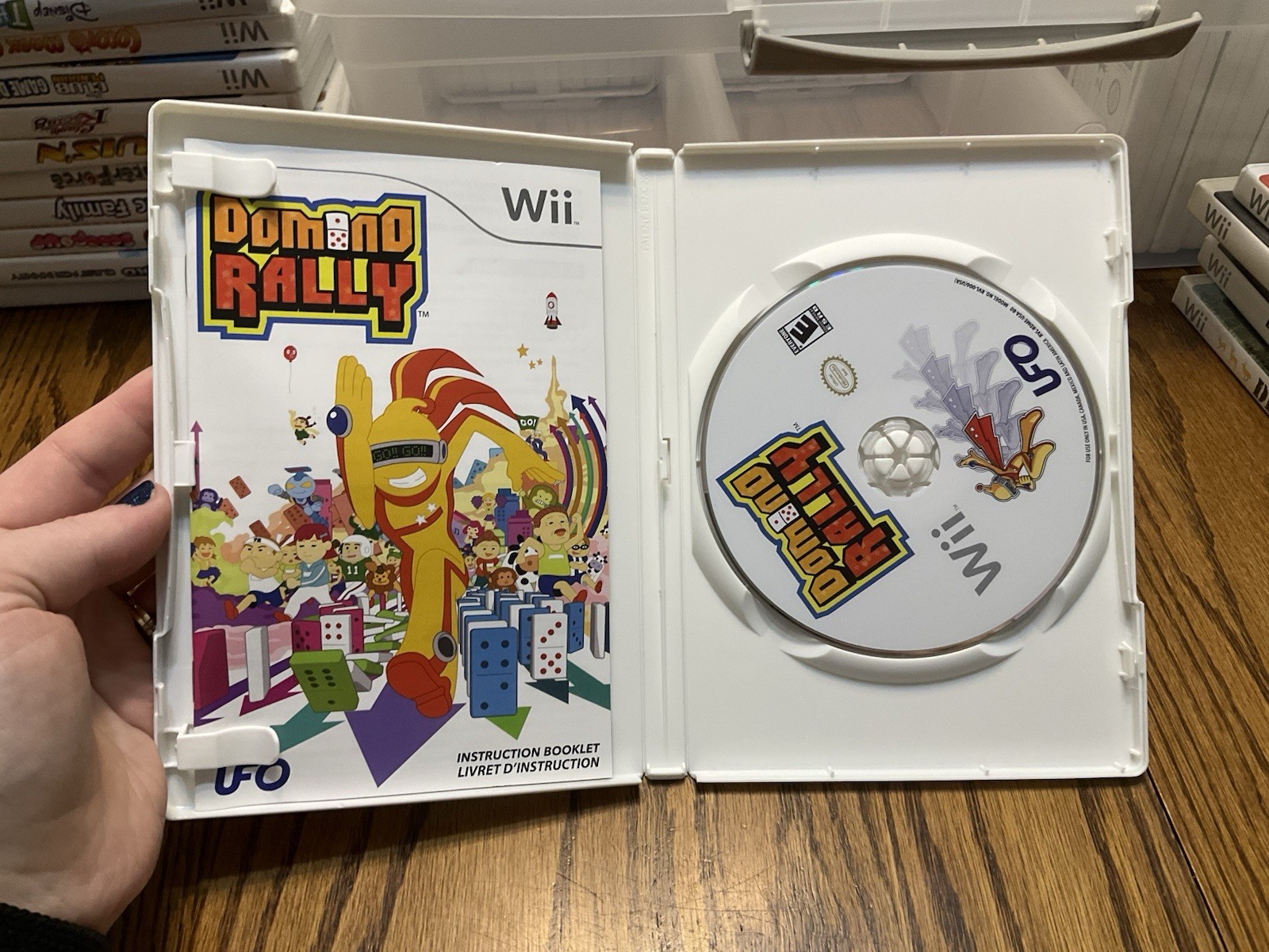 Domino Rally Nintendo Wii Complete in Box
