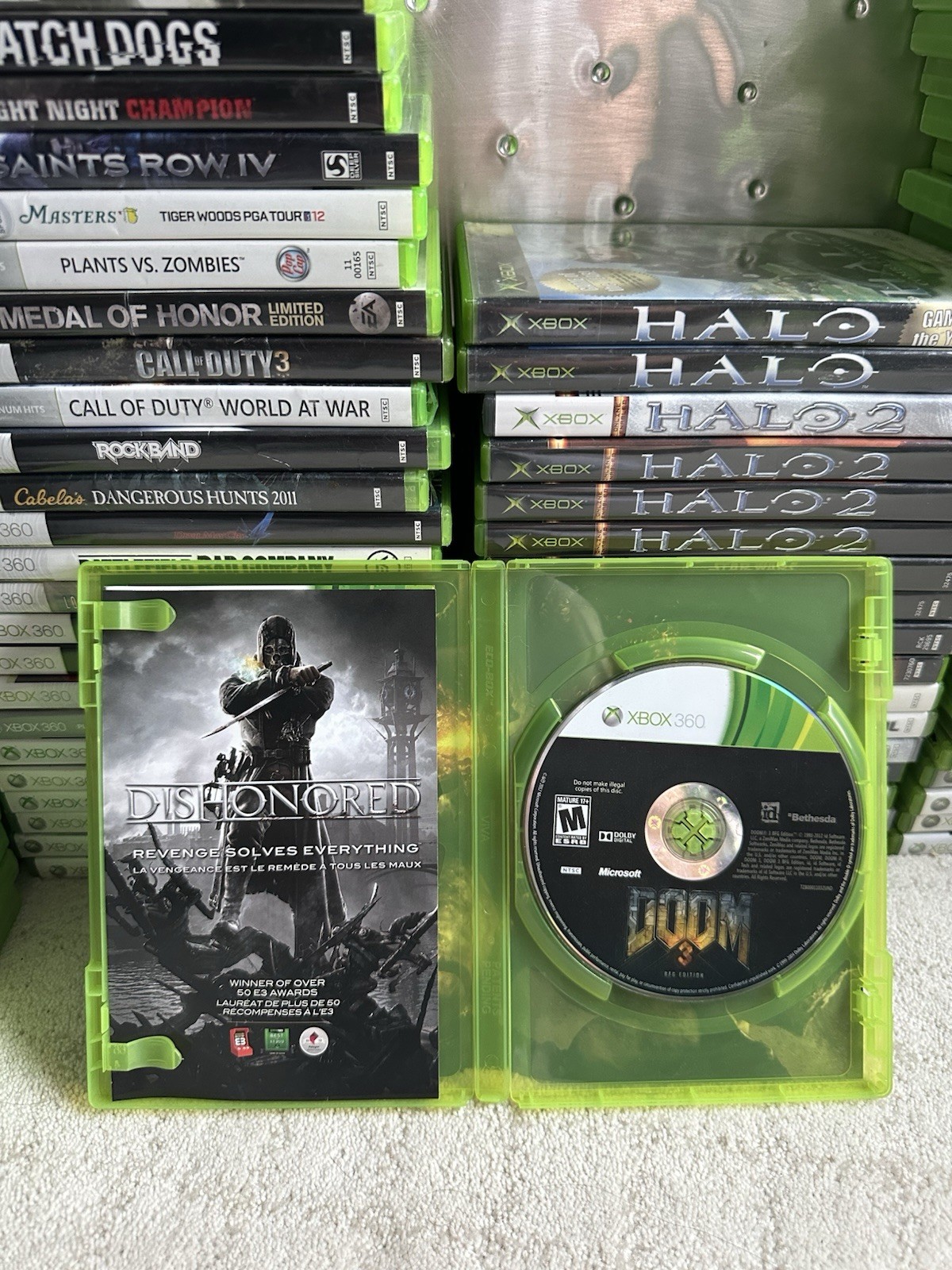Doom 3: BFG Edition (Microsoft Xbox 360) Complete CIB Tested