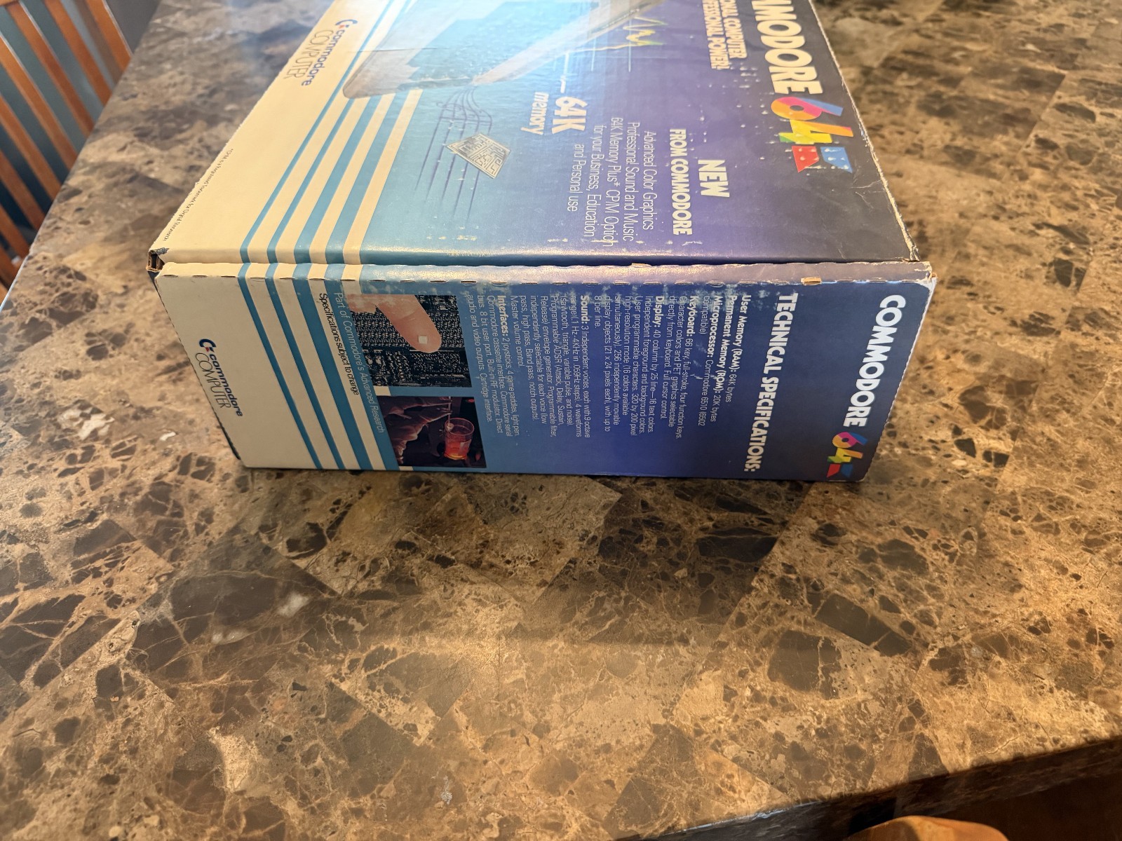 Commodore 64 Box *Box Only* – Excellent shape for its age