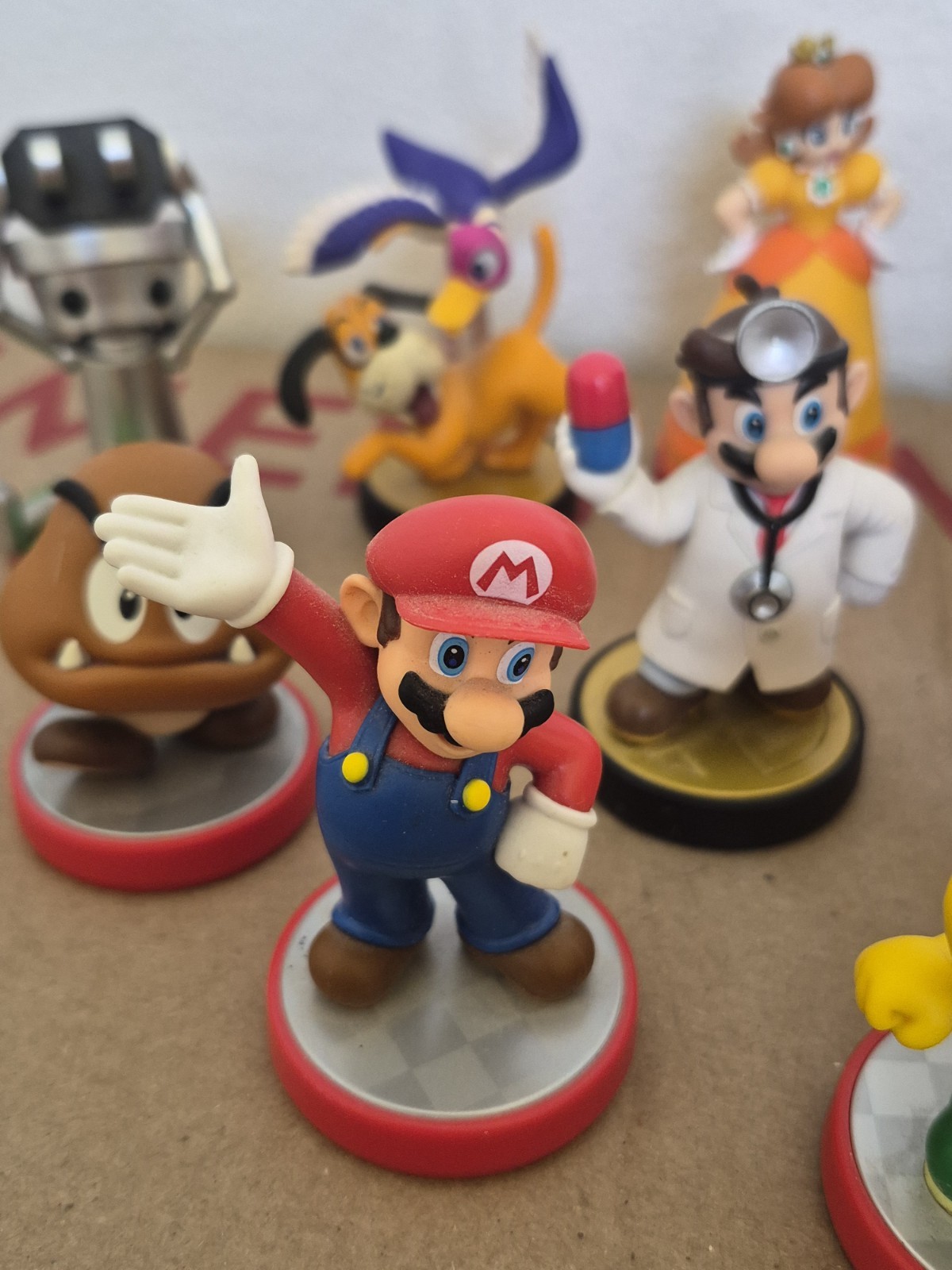 Nintendo Sega Amiibo Lot 12 Figures Dr Mario yoshi Duck Hunt Sonic Authentic