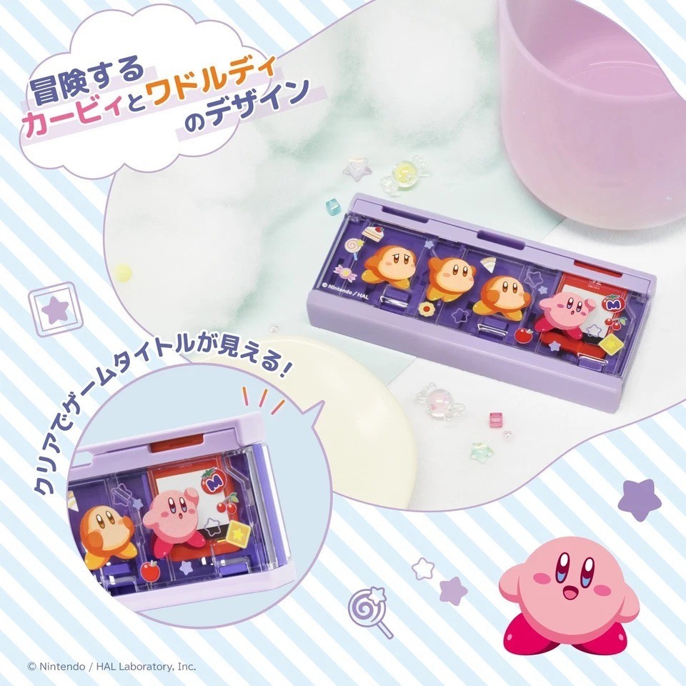 Kirby & Waddle Dee Push Card Case 6 for Nintendo Switch 2 HORI Japan Limited