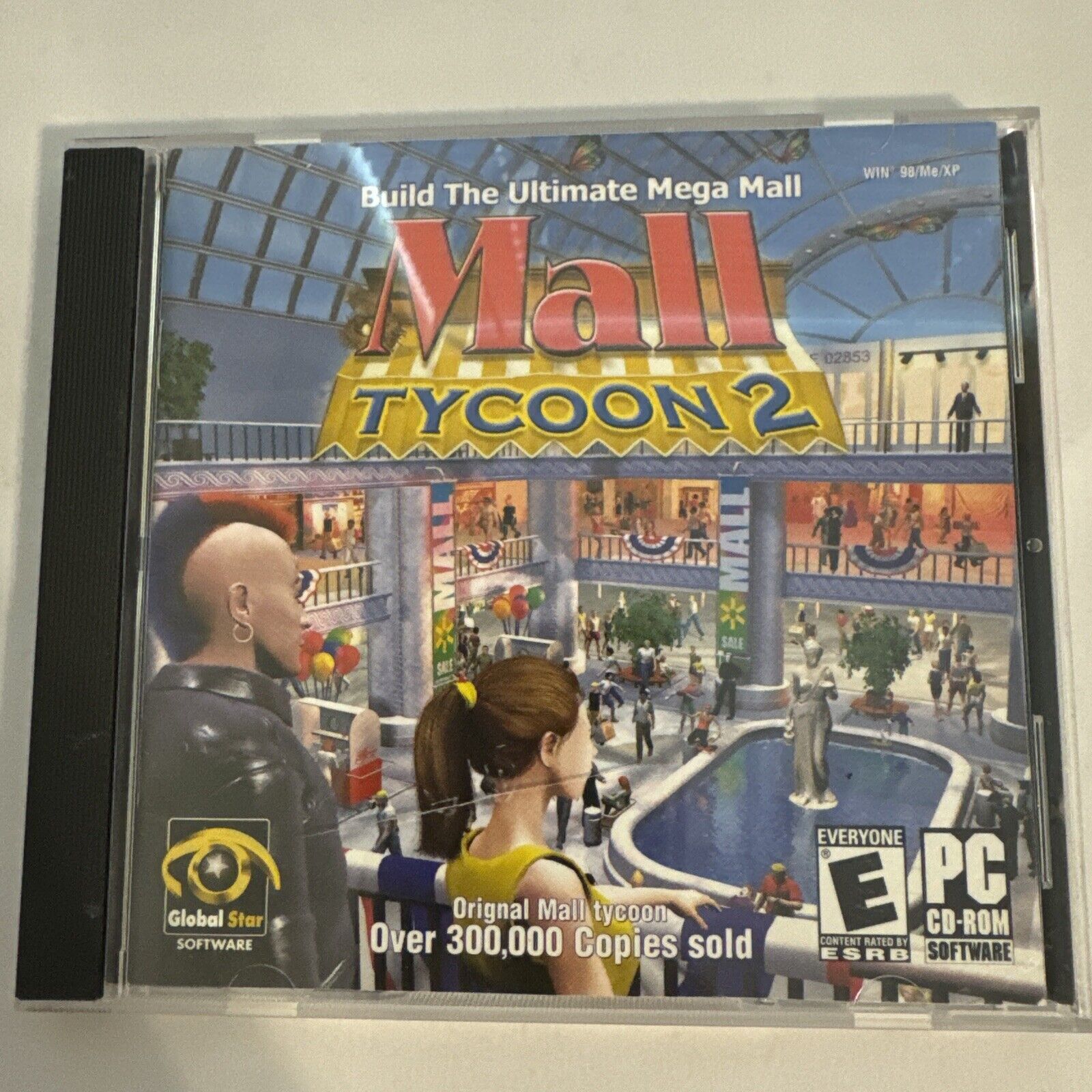 Mall Tycoon 2 (PC CD-ROM, 2003) Global Star Software