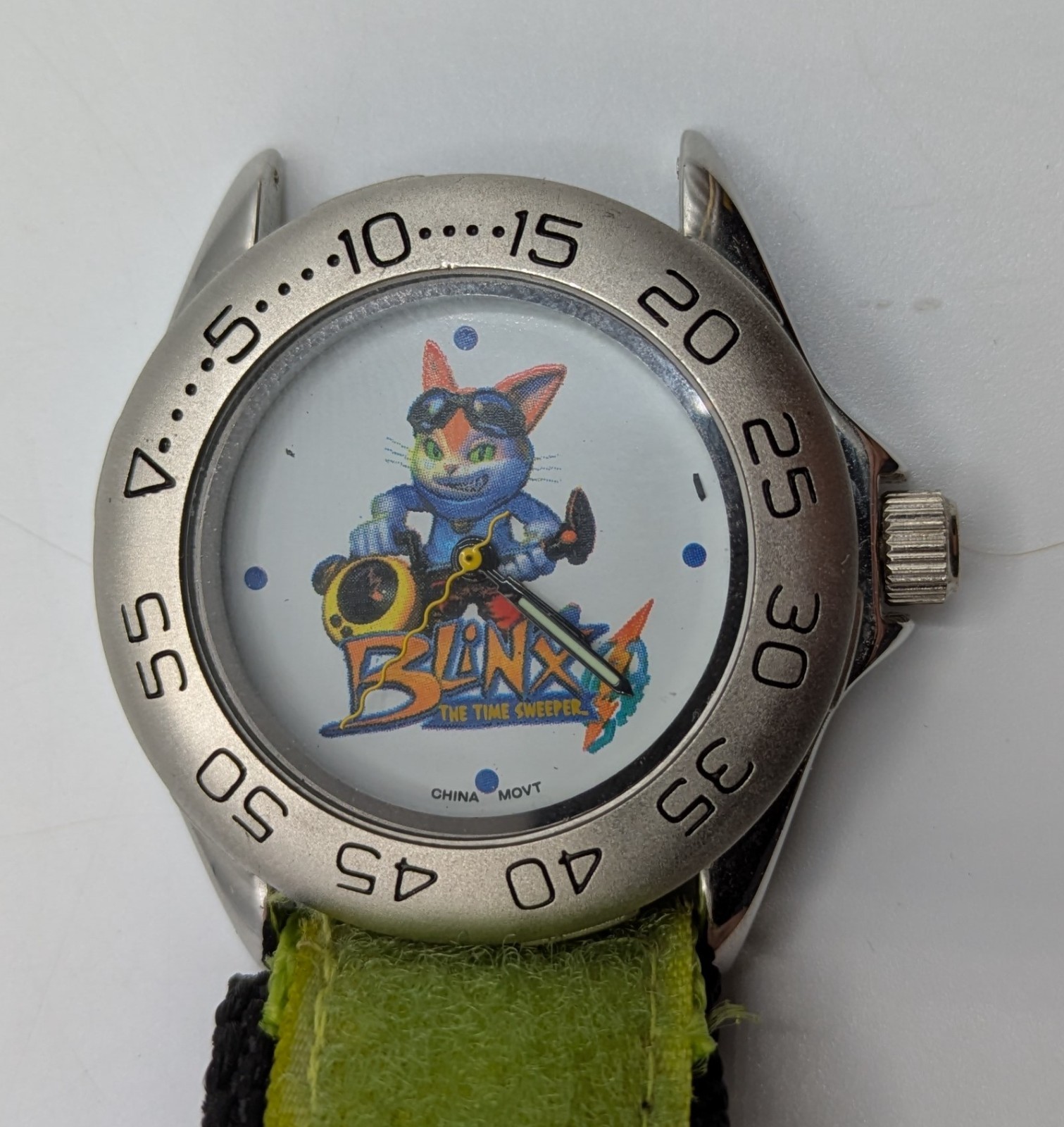 Microsoft XBox BLINX The Time Sweeper Employee Promotional Watch NOT WORKING