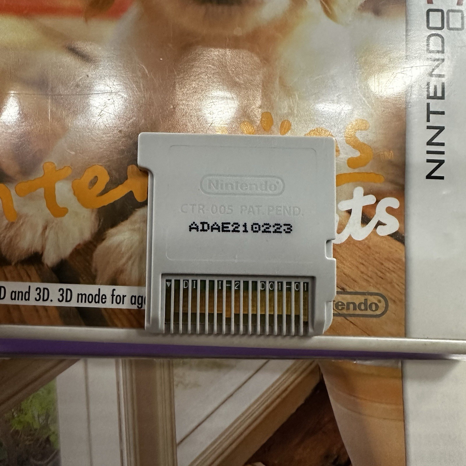 Nintendogs + Cats: Golden Retriever & New Friends (Nintendo 3DS) 2011 CIB Good