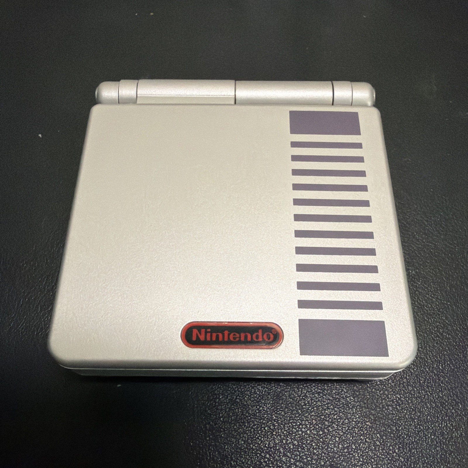 Nintendo Game Boy Advance SP NES Edition Console NEW IPS screen w/ Charger