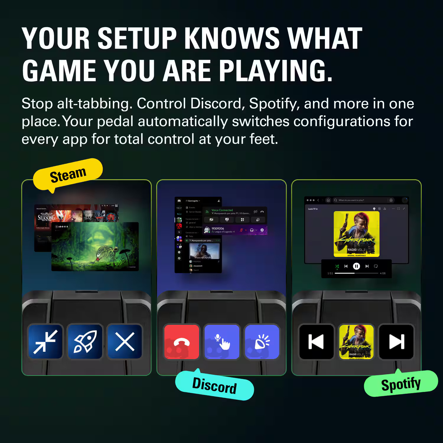 Elgato – Stream Deck Pedal – Black