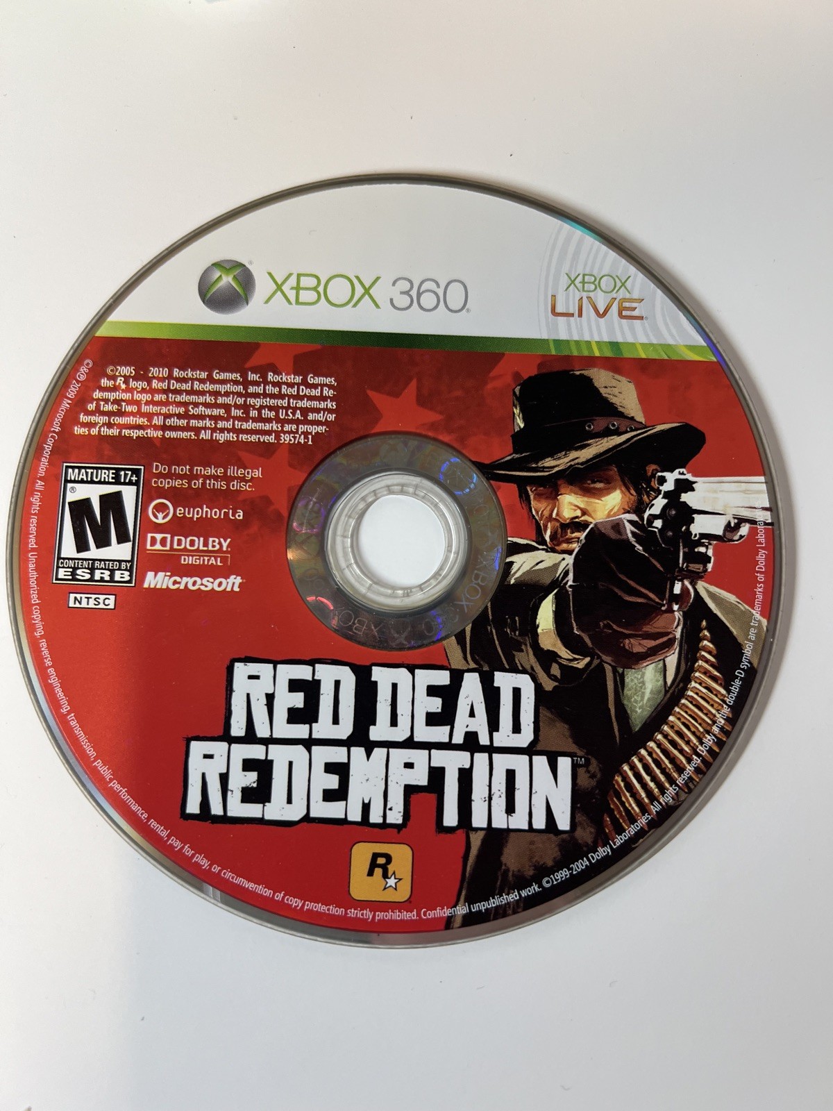 XBox 360 Red Dead Redemption Complete CIB – Map and Manual included