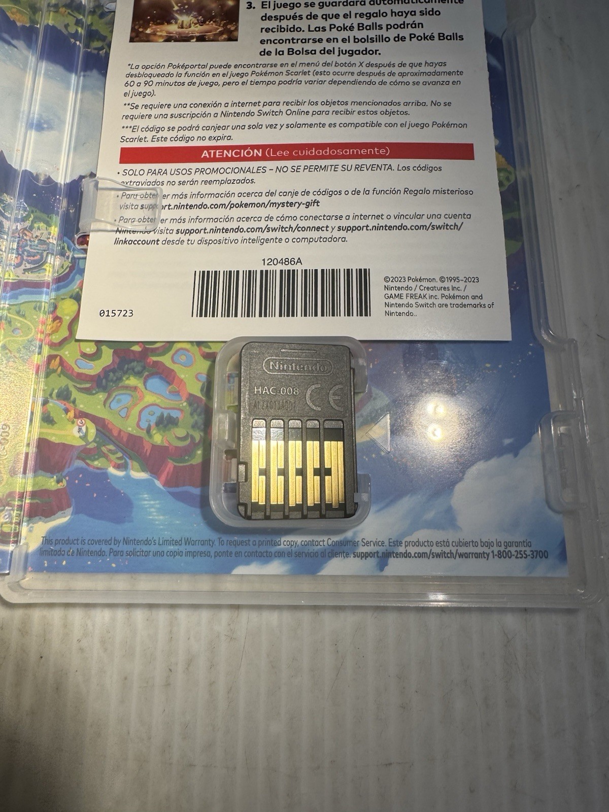 Pokemon Scarlet +The Hidden Treasure of Area Zero Bundle – Nintendo Switch, 2023