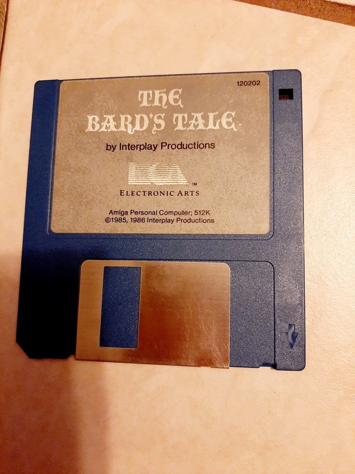 RARE Commodore Amiga Game THE BARD’S TALE Adventure Game 100% Tested Working