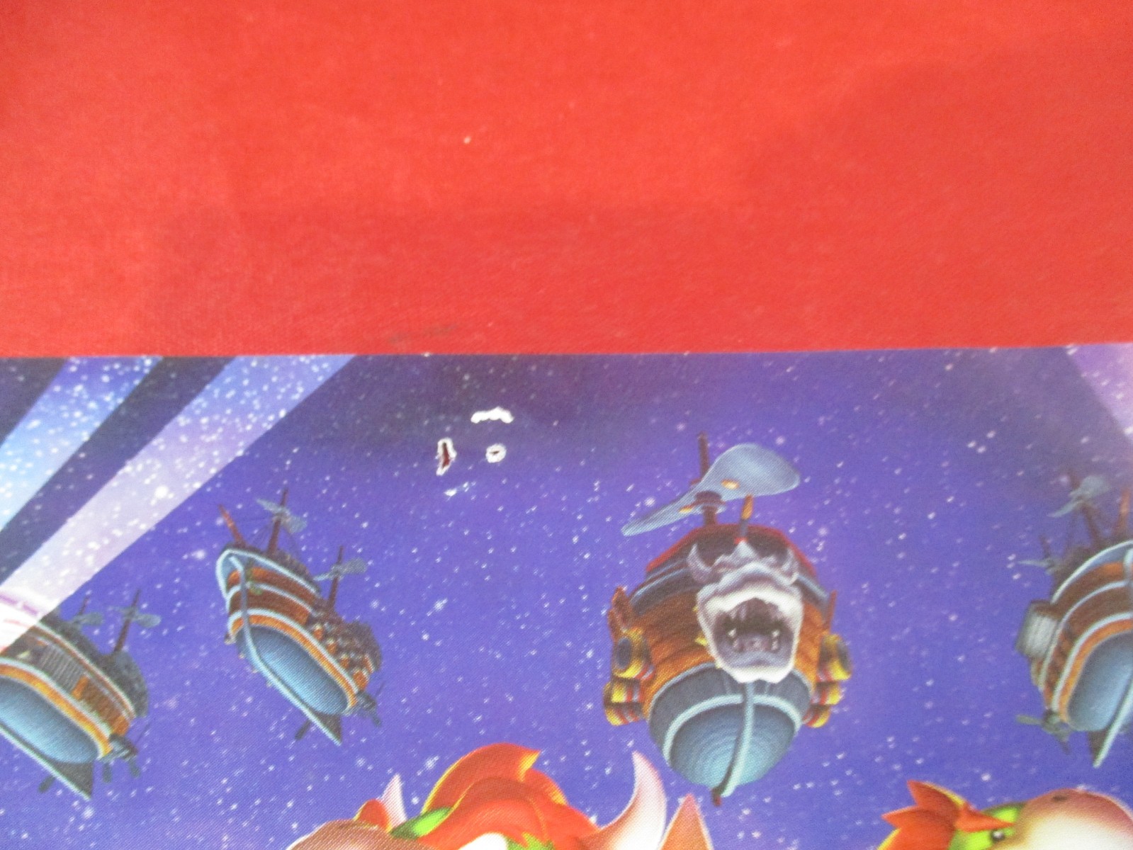 Super Mario Galaxy Nintendo Wii 2007 Foldable Promo Poster