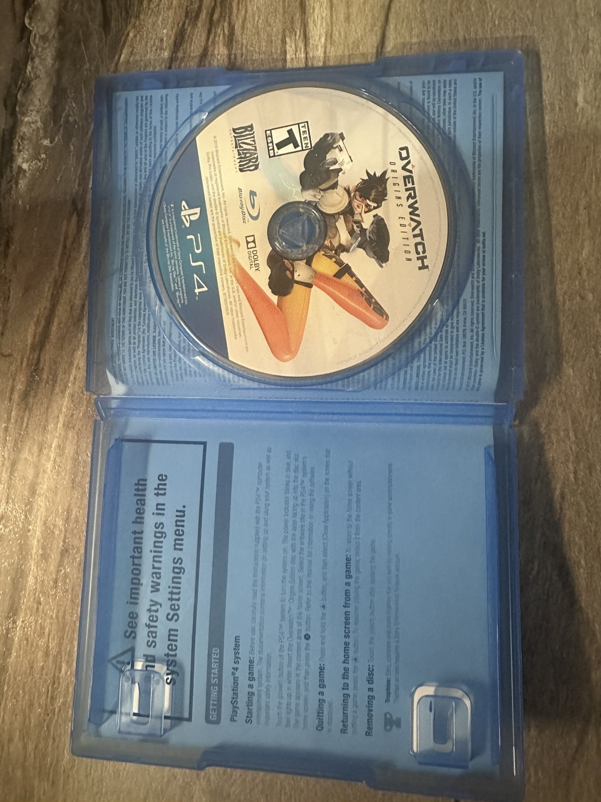 Noire Widowmaker Insert Overwatch Origins Edition Sony PlayStation 4 2016 See de