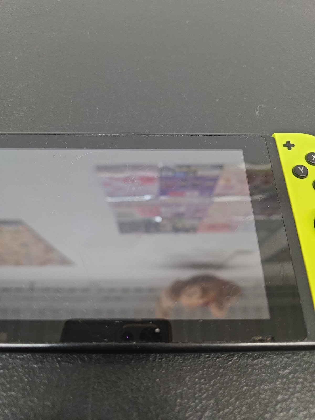 Nintendo HAC00101 Handheld System – Black & Neon Yellow Joy Cons! Gen. 1. BN18
