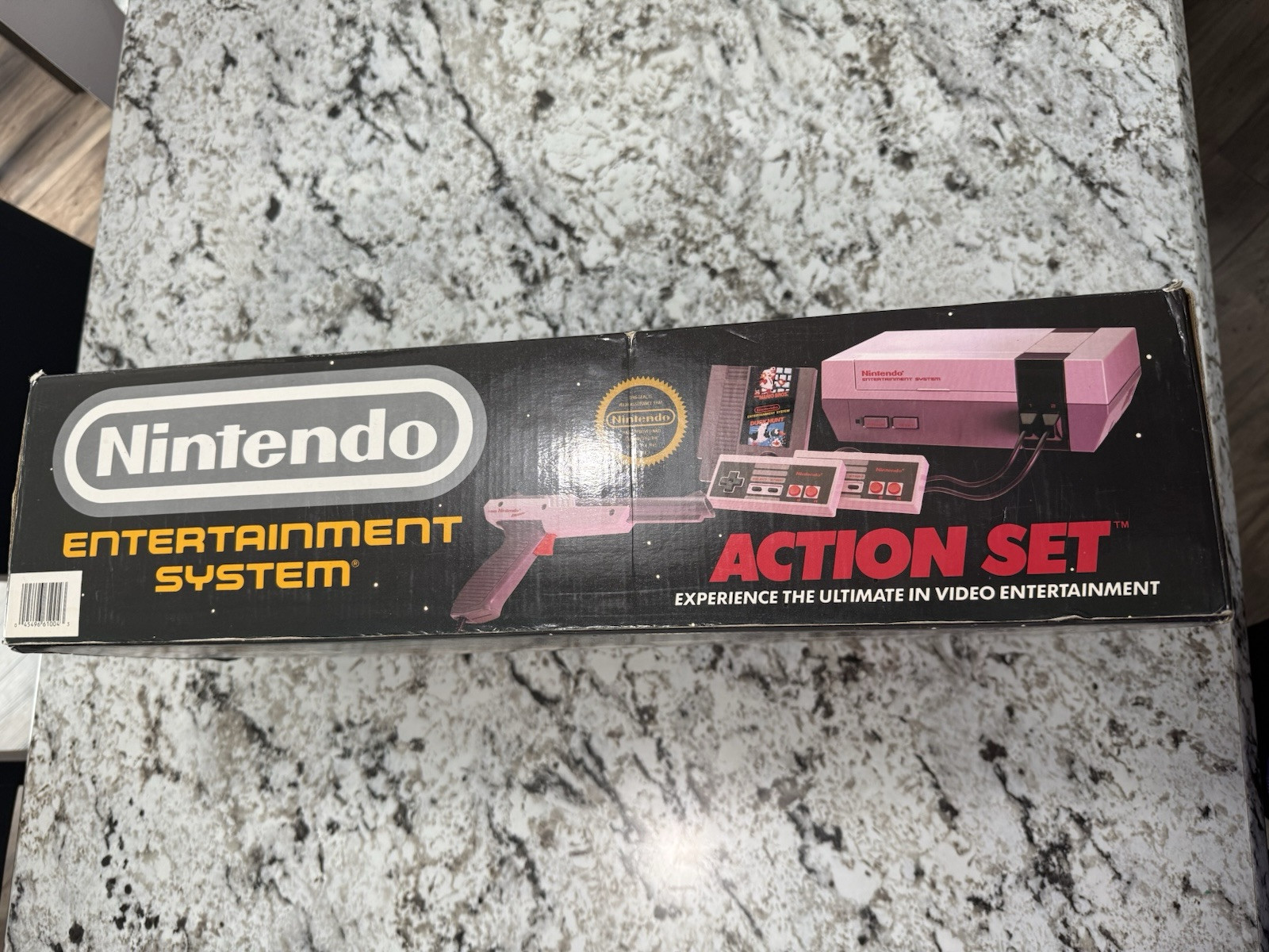 Nintendo NES Action Set Home Console- Complete In Box