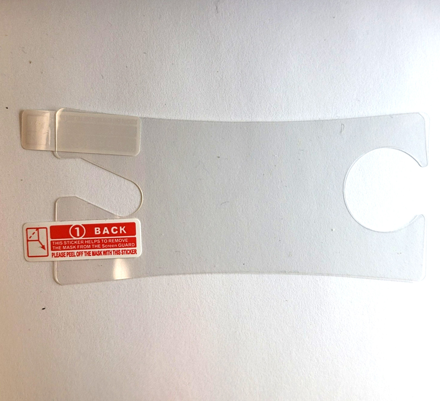 Plastic Screen Protector Film for Game Boy Micro GBM Handheld Console (OXY-001)