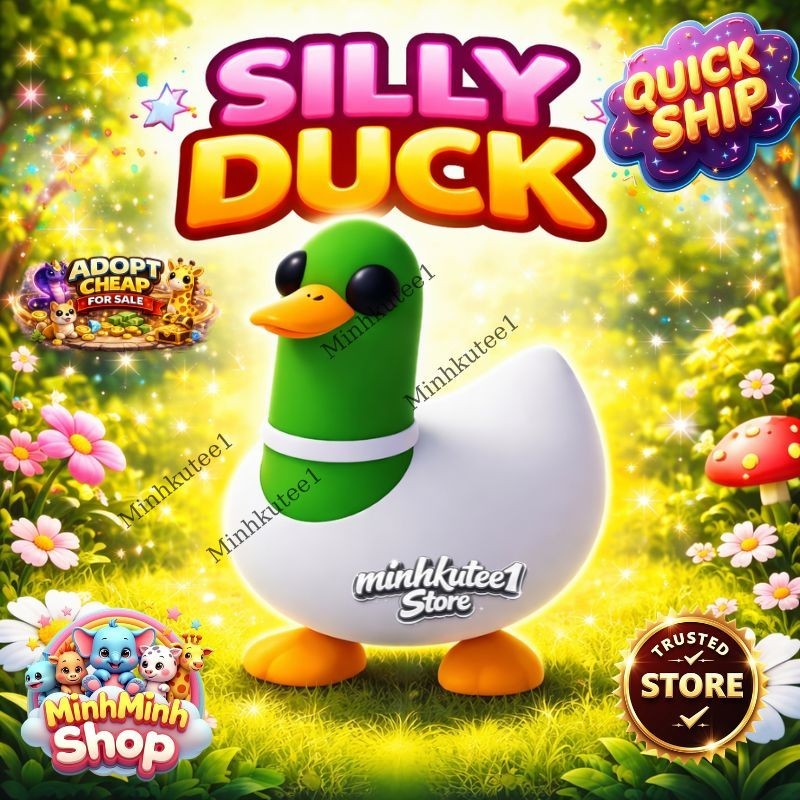 ✨ Silly Duck | Meega / Neoon / Normal – Adopt M1e Cheap Combo Pet | Fast Deliver