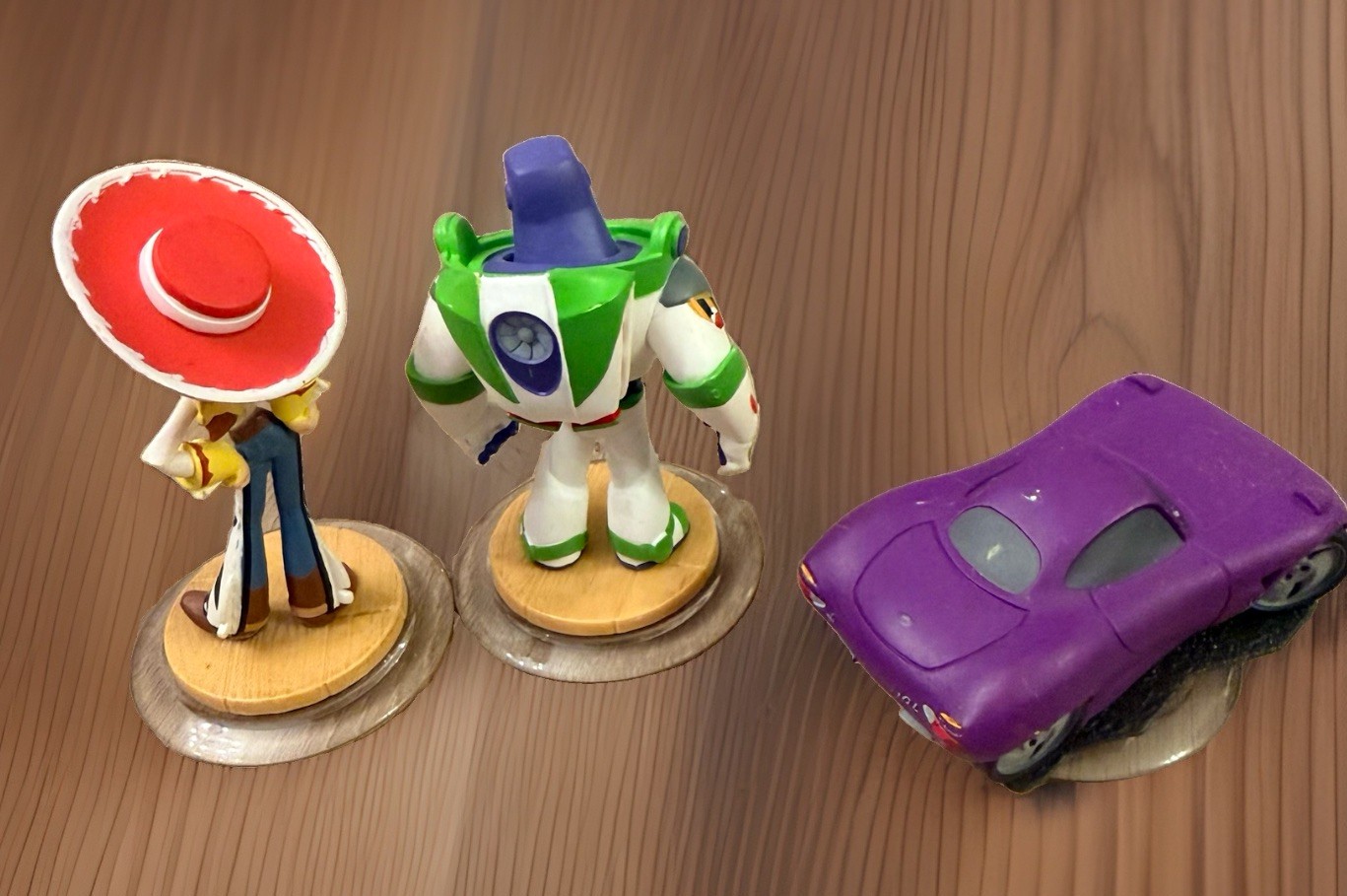 Disney Infinity Toy Story, Cars Character Figures Jessie Buzz Lightyear Holley