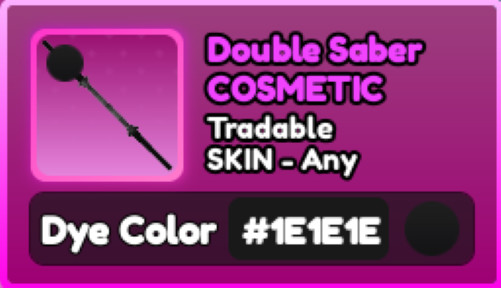 World Zero WZ – 12 PACK – SKINS – DOUBLE SABER