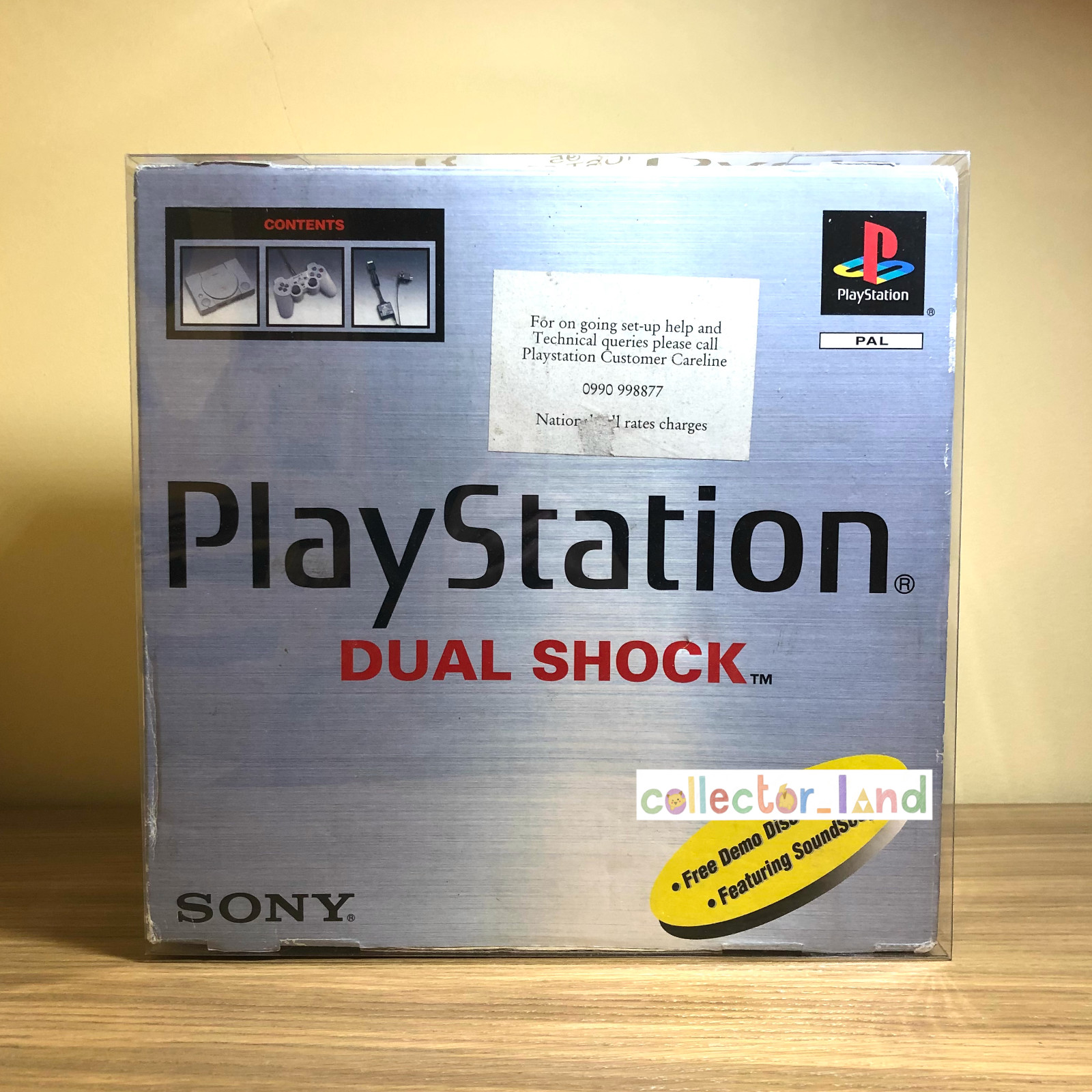 1 x BOX PROTECTOR for Sony PlayStation PS1 PSX Game Console Box DISPLAY CASE One