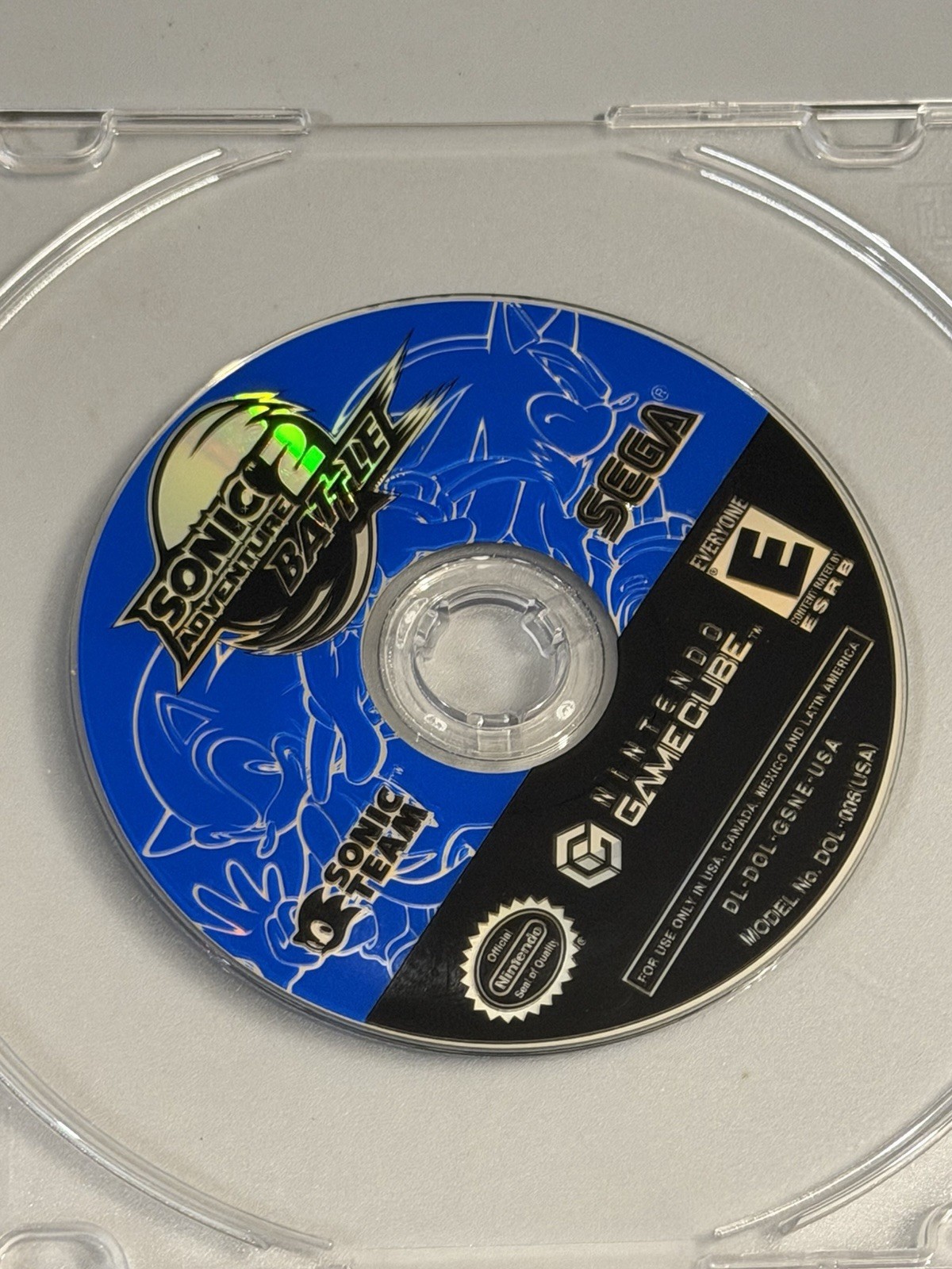 Sonic Adventure 2 Battle Nintendo GameCube Disc Only