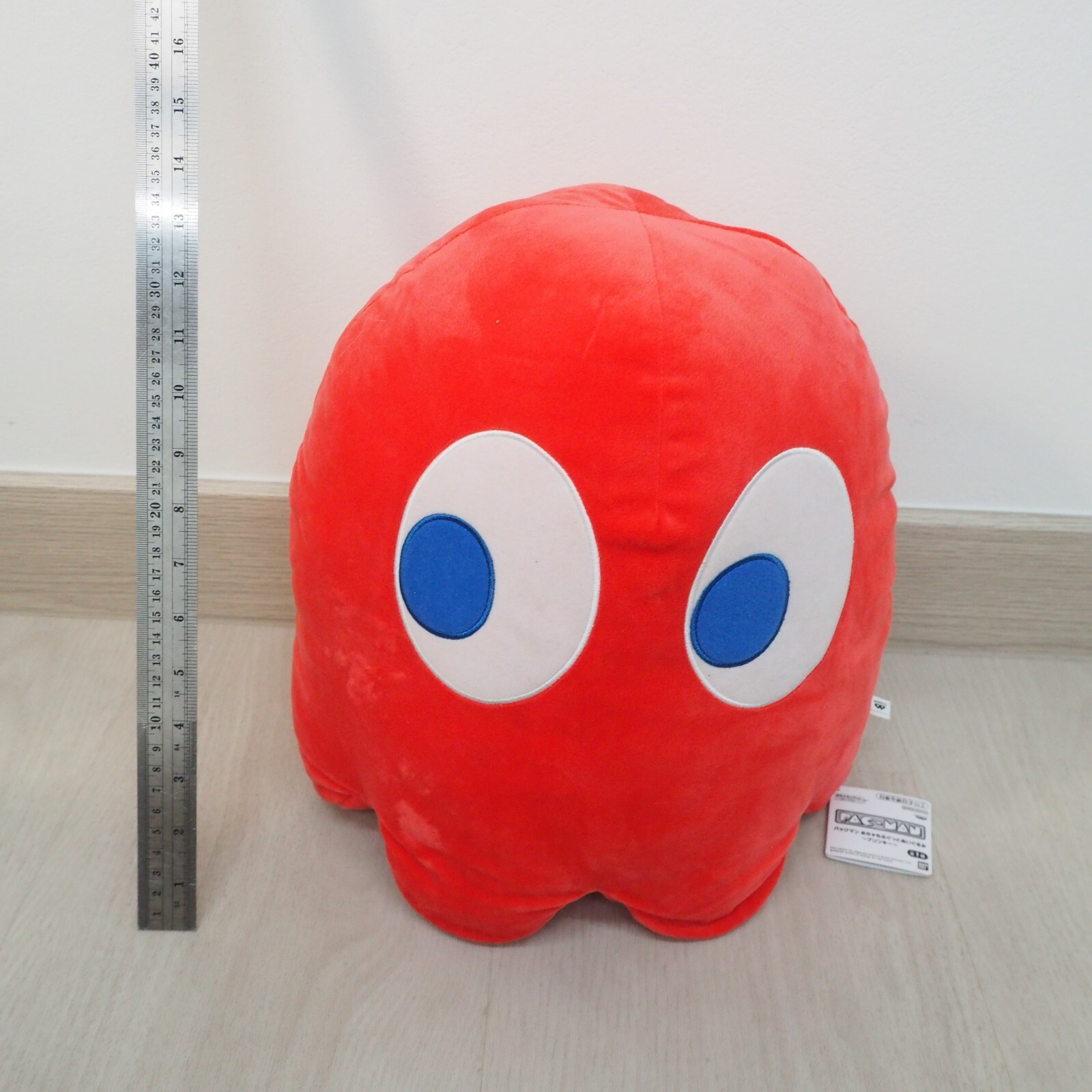MD0903 Pac-Man Red Ghost Plush 13″ Bandai Spirits Banpresto Toy Doll Japan namco