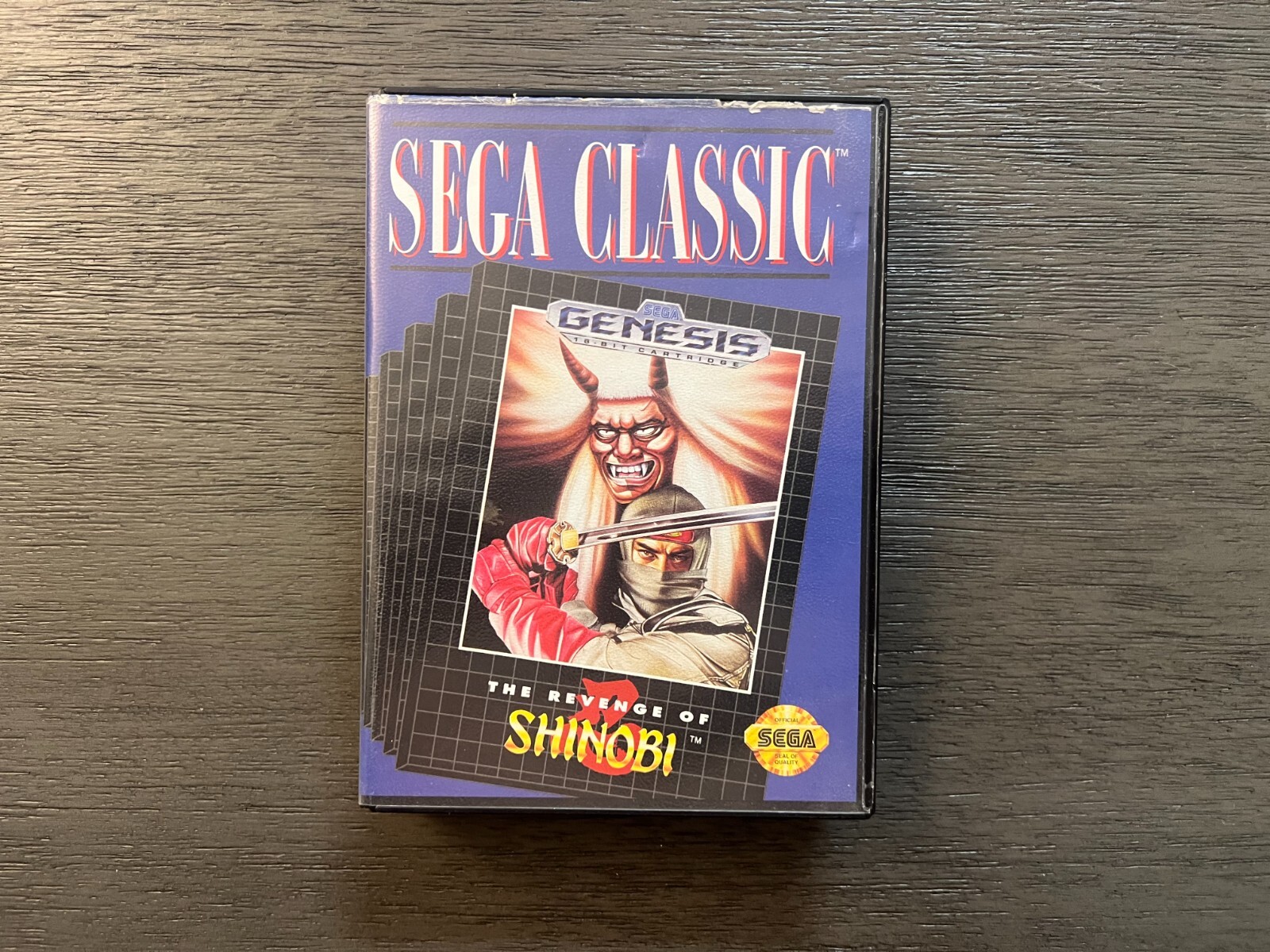The Revenge Of Shinobi For Sega Genesis. Classic Side Scrolling Ninja Action