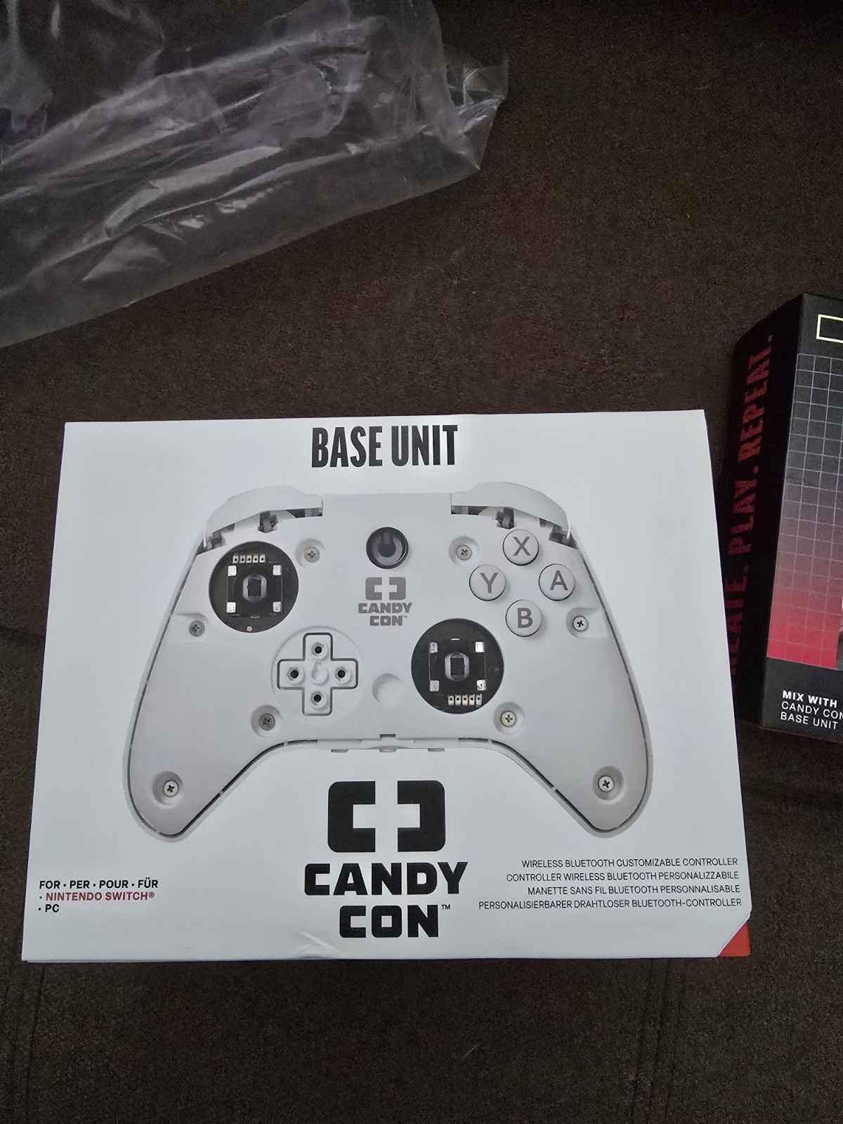 Candy Con Base Unit Wireless Bluetooth Controller + Transformers Hot Rod