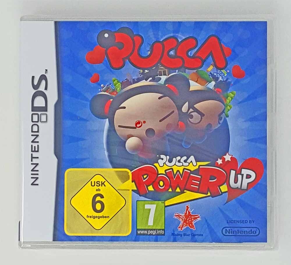 Nintendo DS Pucca Power Up Jump N Run Episodes Game Manga Multilingual Series