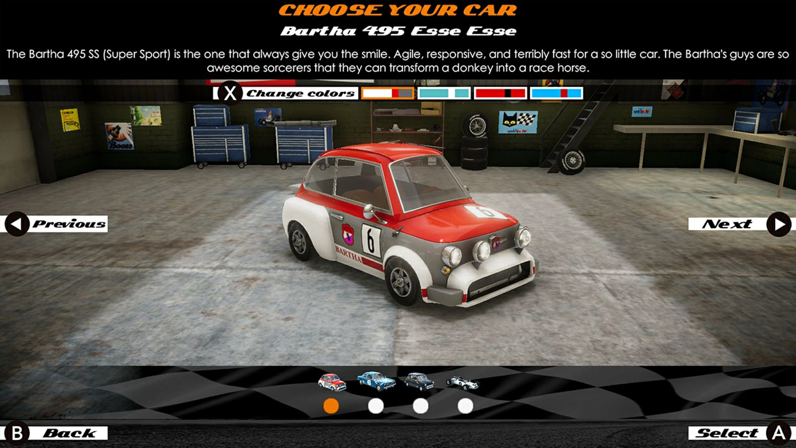 Pre Aug7 Classic Racers Elite PS5 Game SOFT SOURCE Car