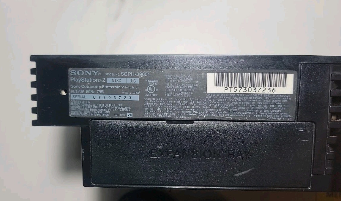 Sony PlayStation 2 PS2 Fat Console Bundle Tested Working with HDMI adapter