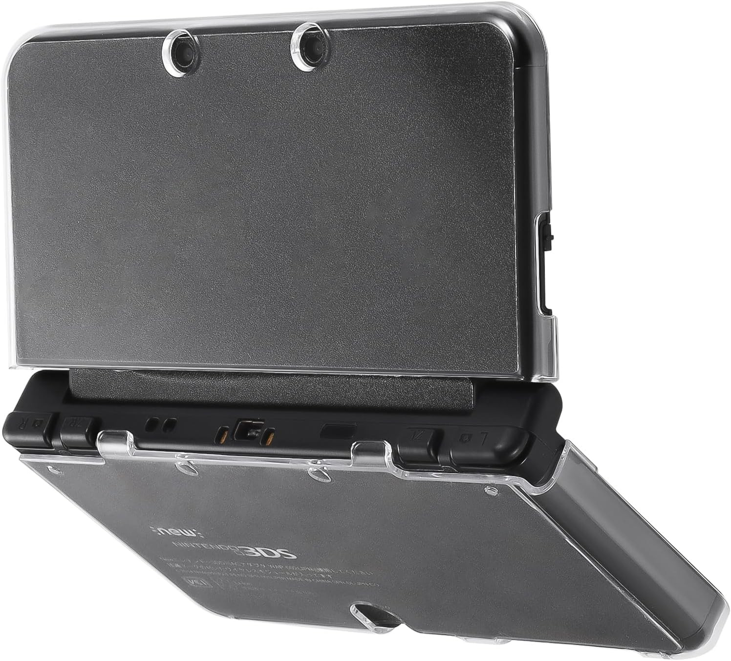 New 3DS Case – VSEER Ultra Clear Crystal Transparent Hard Shell Protective Case