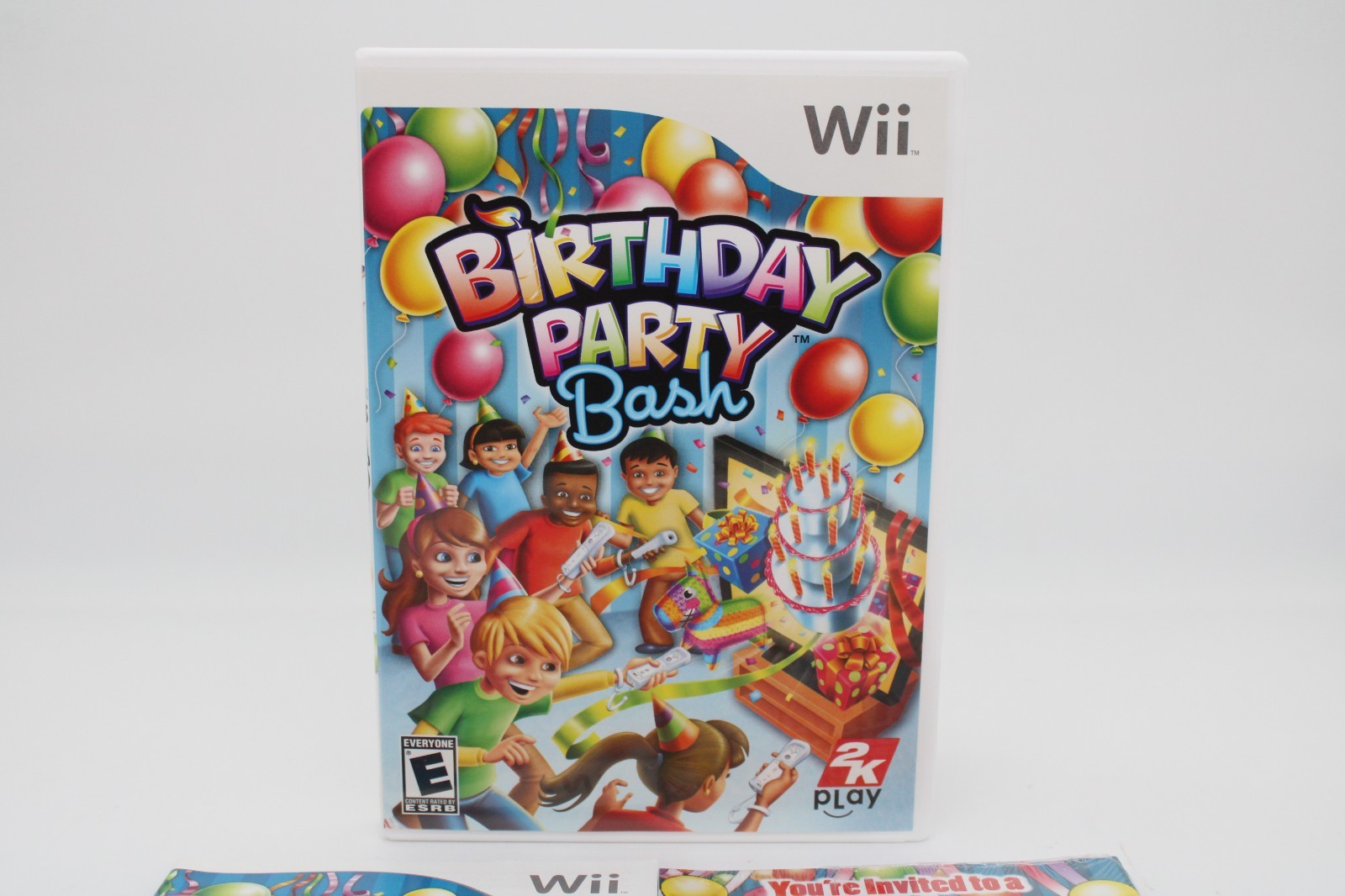 Refurbished Nintendo Wii Birthday Party Bash Complete CIB Excellent Mint Clean
