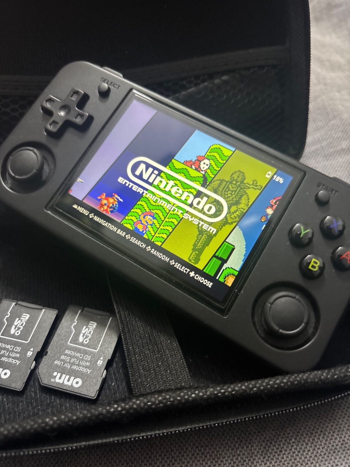 RG35XX H Anbernic Retro Handheld Game Console ROCKNIX 16G+128G BLACK