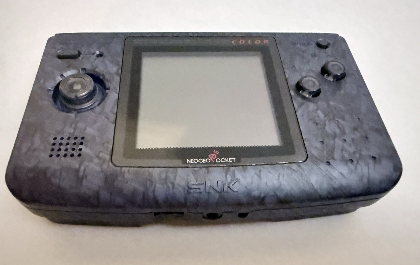 SNK Neo Geo Pocket Color Handheld Console w/ Samurai Shodown! 2 Cartridge