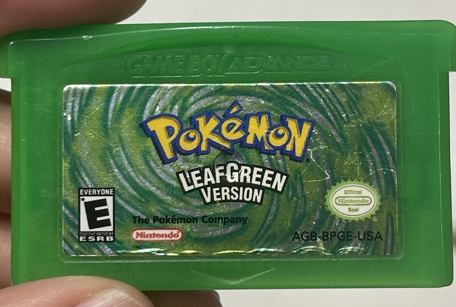 Pokemon: LeafGreen Version GBA (Game Boy Advance, 2004) Authentic Leaf Green