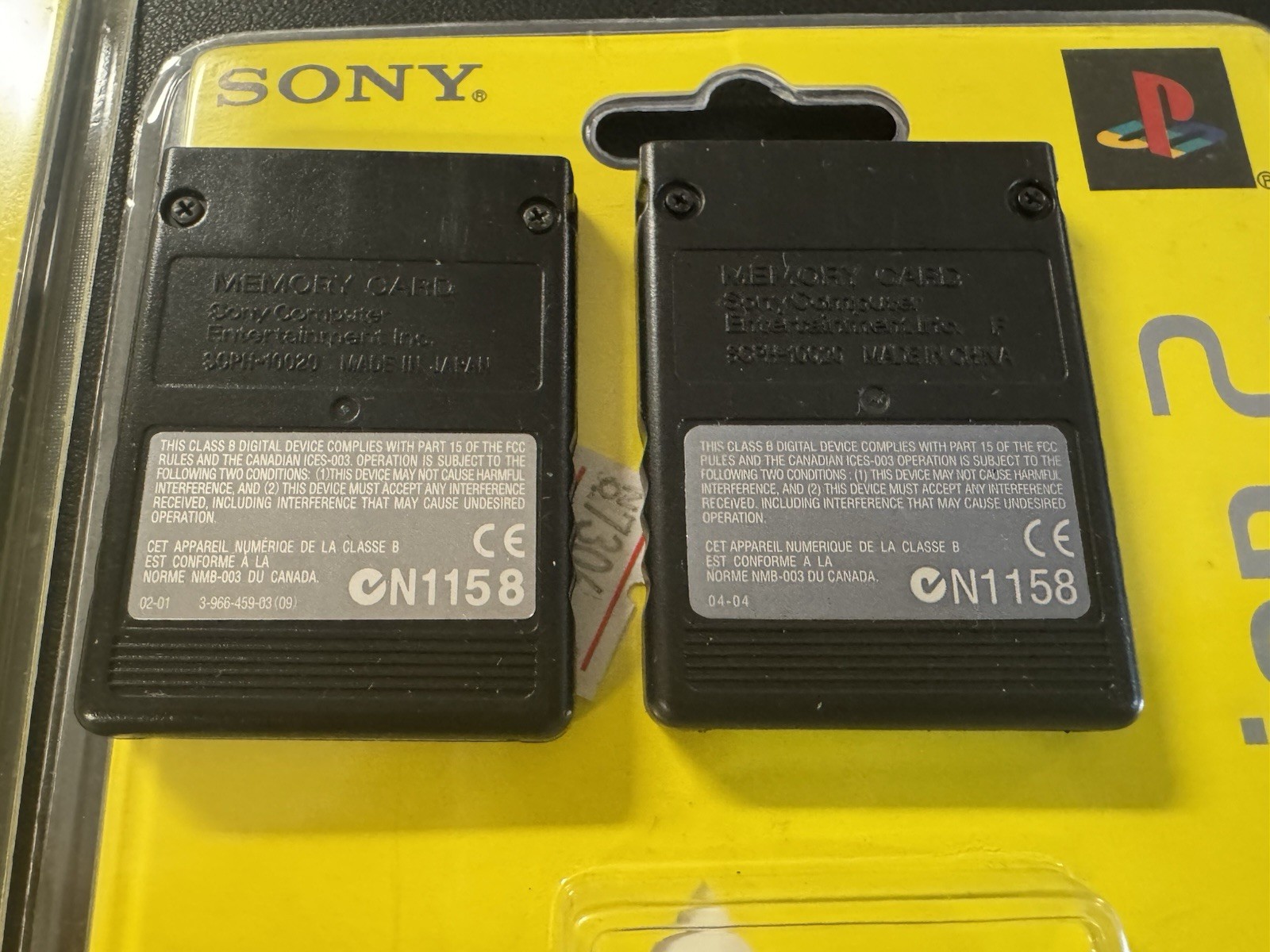 Sony PS2 8MB OEM 64MB Aftermarket Memory Card MagicGate Black SCPH-10020 U
