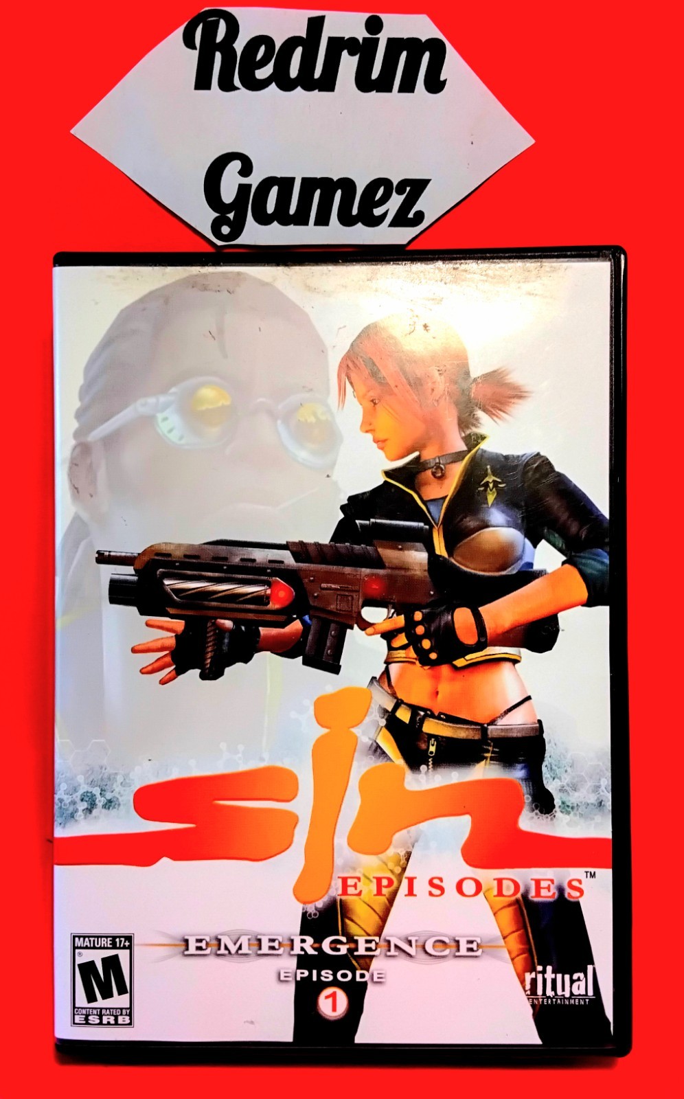 SIN Episodes One Emergence Complete w/Box Windows PC CD-Rom Video Games Sci-Fi