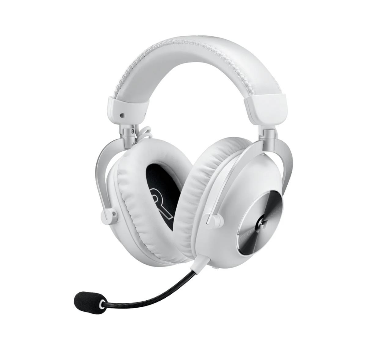Logitech PRO X 2 LIGHTSPEED Wireless Over-Ear Gaming Headset – White