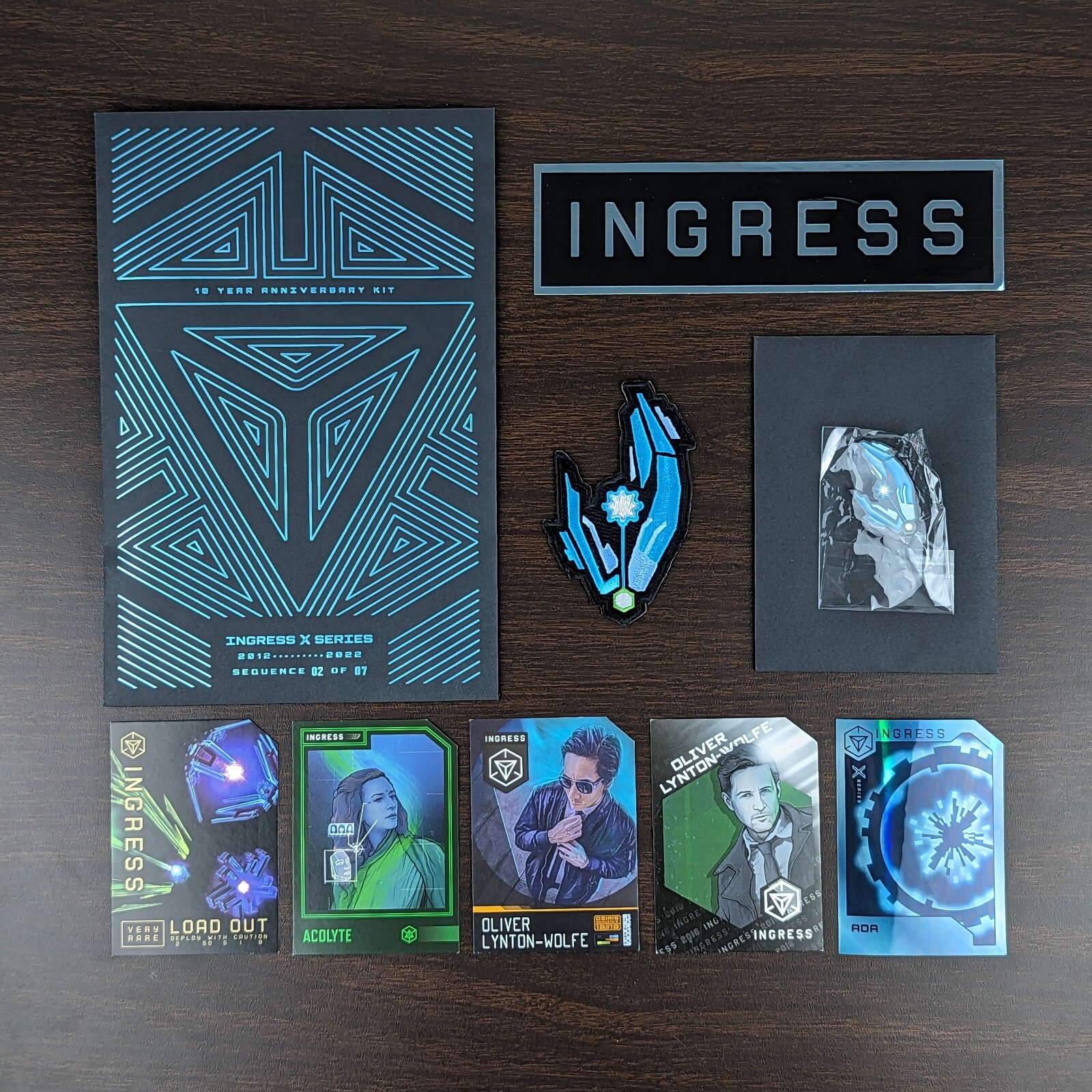 INGRESS X Series Niantic 10 Year Anniversary Bundle – Unused Codes – SHIPS FREE