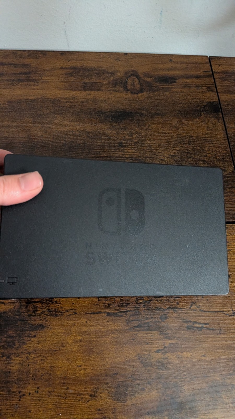 Official Nintendo Switch HAC-007 Charging Dock Station Only – Black – Tested