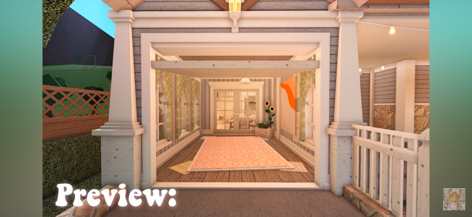 BLOXBURG SPRING COTTAGECORE FAMILY HOUSE.FAST BUILDER CHEAP SERVICE