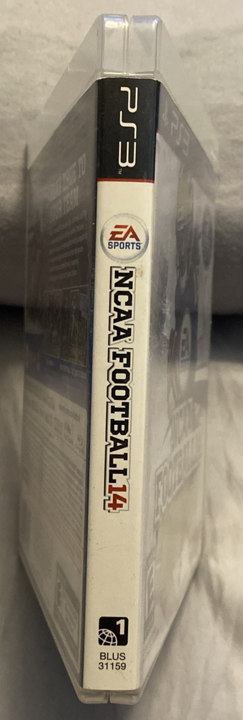Sony Playstation 3 PS3 NCAA Football 14 Video Game 2013 Complete w/ Manual