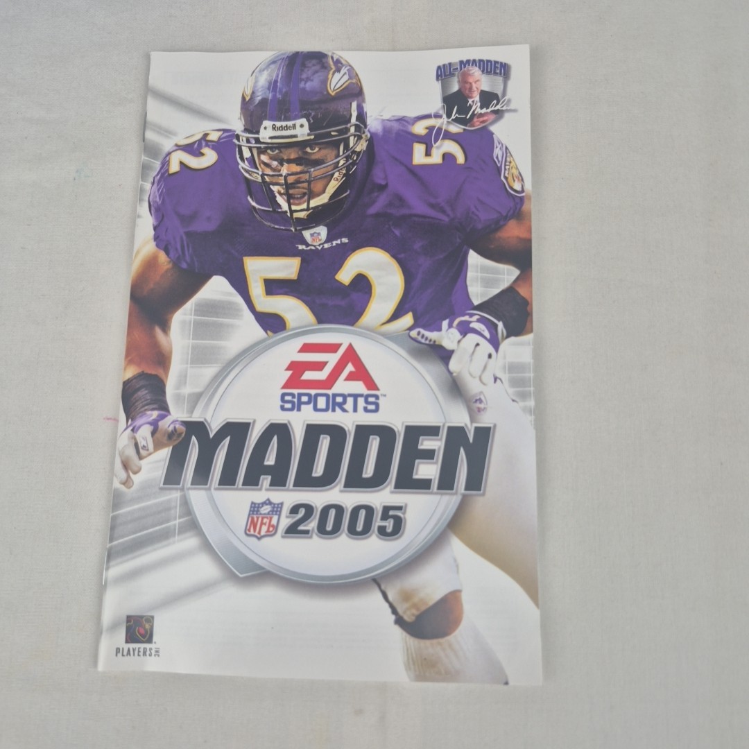 Madden NFL 2005 PlayStation 2 PS2 PAL American Football Gridiron Game + Manual