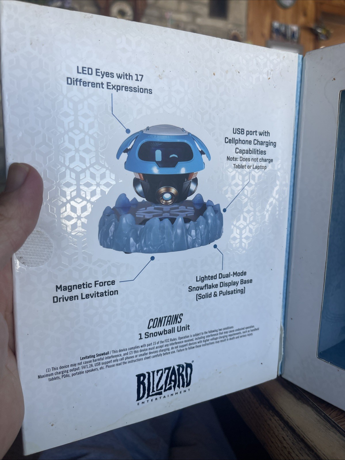 Overwatch Levitating Snowball – Blizzard Entertainment (RARE – USED) Not Working