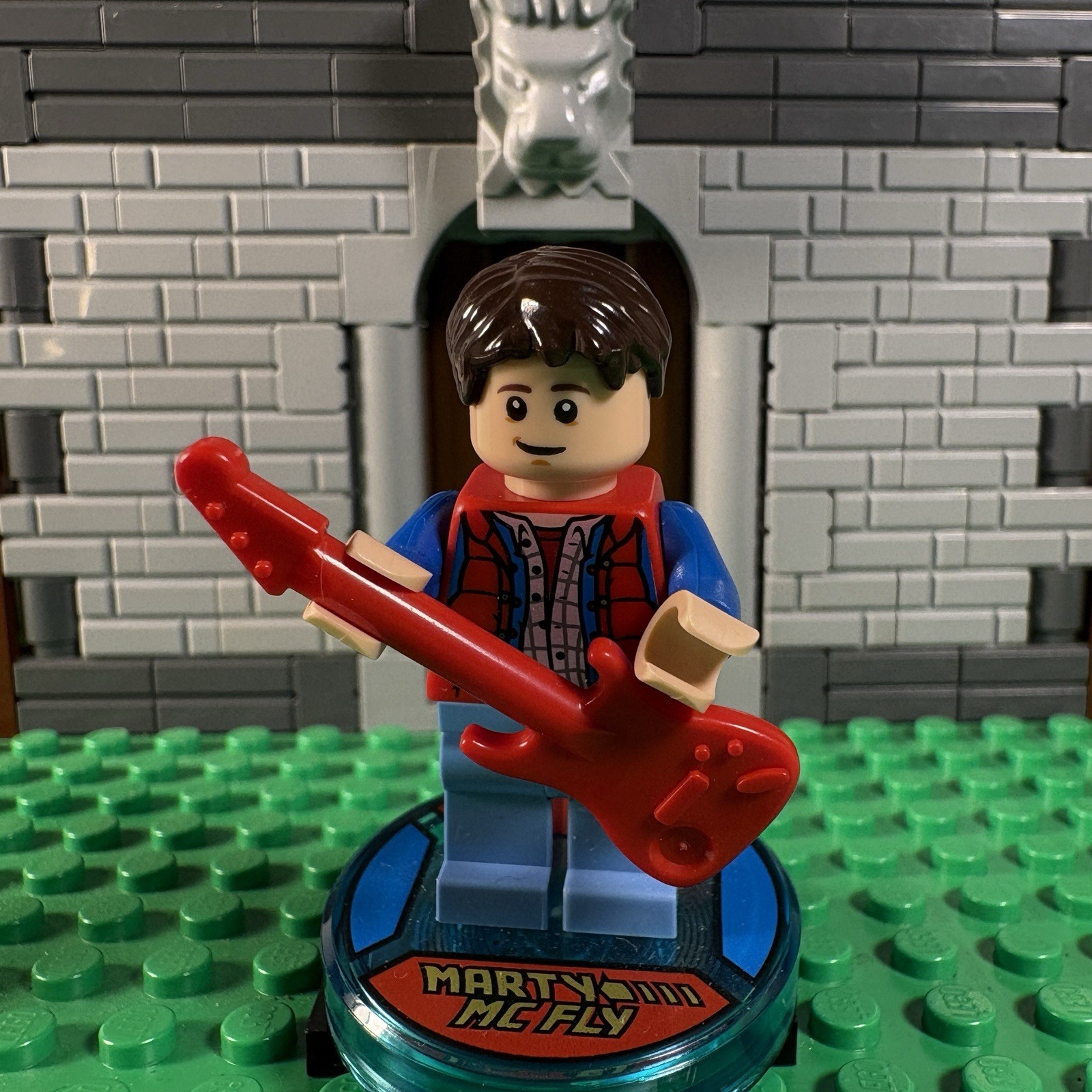 Lego Dimensions Marty McFly Figure & Tag Back To The Future 71201